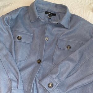 Forever 21 Oversized Button Up Top